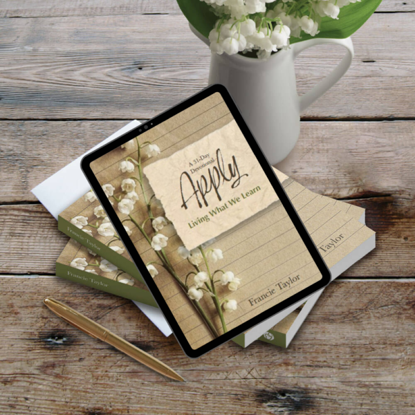 Apply: Living What We Learn--A 31-Day Devotional (Digital eBook)